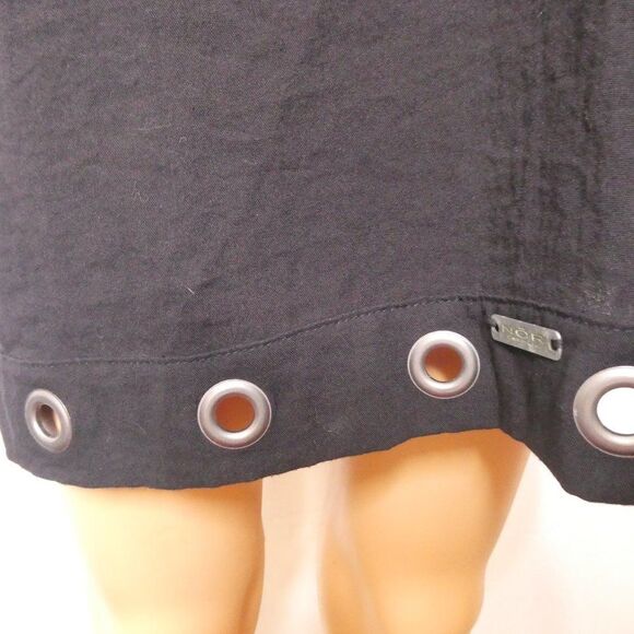 Nor Denmark Grommet Cage Cutout Little Black Dress - Picture 9 of 9